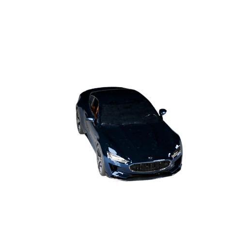 Modelo 3D de Cupê para Blender e Jogos - Asset PBR Realista