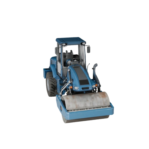 Modelo 3D de Apisonador para Unity - Activo de Juego Poligonal Bajo
