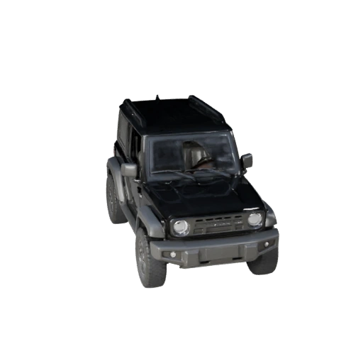 SUV Compacto Listo para Juegos 3D para Juegos en Tiempo Real - PBR