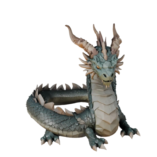 Low Poly Seeschlange 3D Modell - Unity Game Asset mit FBX | PBR