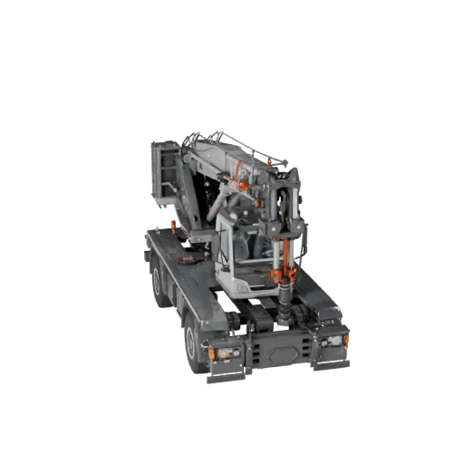 Autokran 3D-Modell für Blender - Renderbereites Asset