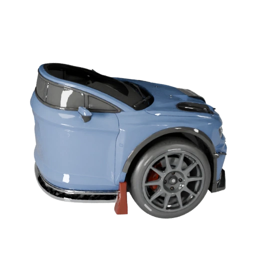 Voiture de rallye Modèle 3D pour Blender & Jeux - Actif PBR