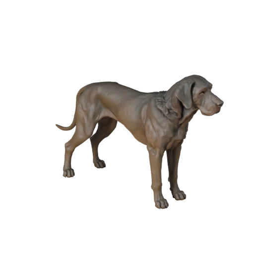 Modelo 3D realista de perro Gran Danés - Activo PBR Rigged para Juegos