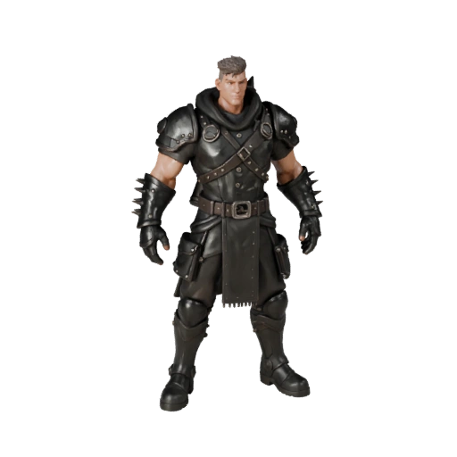 Modello Realistico Comandante Boss - Modellato