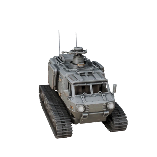 Bateau de patrouille 3D Model pour Blender - Asset prêt pour le rendu
