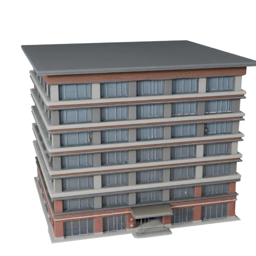 Modelo 3D de Casa Eco de Alto Poligonaje para Archviz de Arquitectura