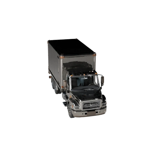 Modelo 3D de Camión Furgón para Blender y Juegos - Asset PBR (Legacy)