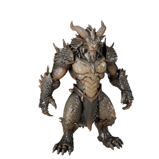 Hydra 3D Modell für Unity - Spielfertiges Asset, FBX | Lizenzfrei