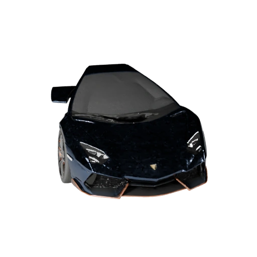 Lamborghini-inspirierter Supersportwagen 3D-Modell für Blender