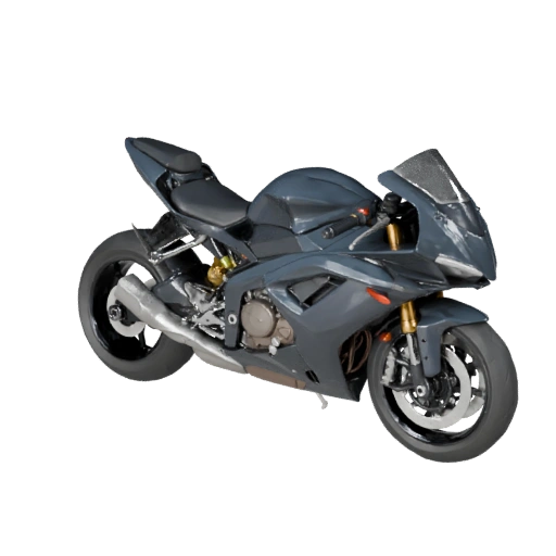 Sportmotorrad 3D Modell für Blender - Realistischer PBR