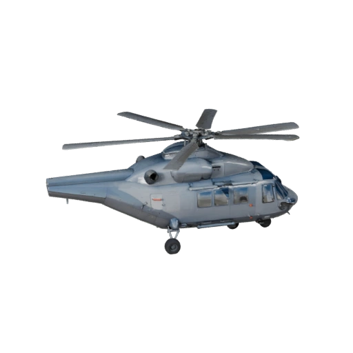 Frachthelikopter 3D Modell für Blender - Realistische PBR