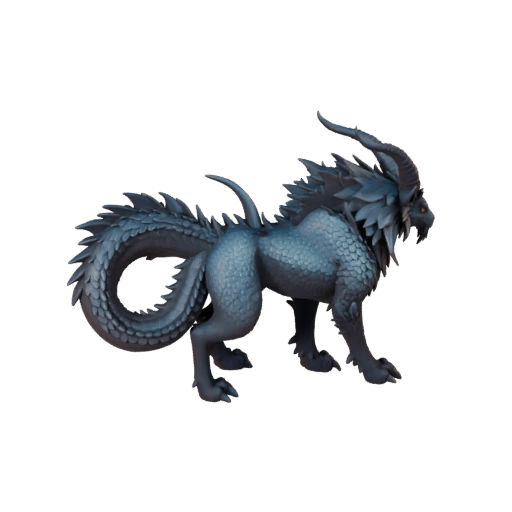 Quimera 3D Model para Unity - Asset Listo para Juego, FBX | Libre de Regalías