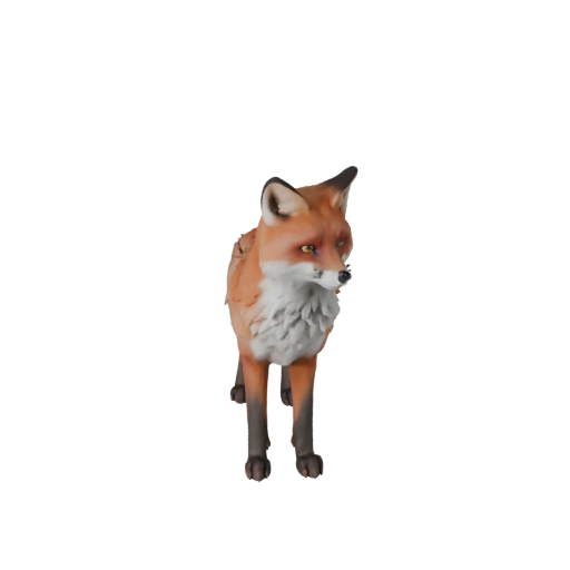 Roter Fuchs 3D-Modell für Unity - Spielfertiges Asset, FBX | Lizenzfrei