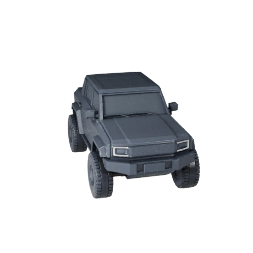 Modello 3D STL Cyber SUV Stampabile - Display e Collezionismo