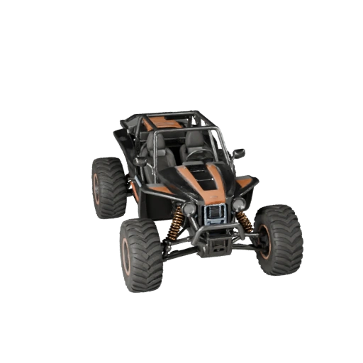 Spielbereiter Dune Buggy 3D Modell für Echtzeitnutzung PBR Asset (Legacy)