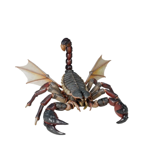Modèle 3D Scorpion réaliste - Asset PBR riggé pour jeux | PBR