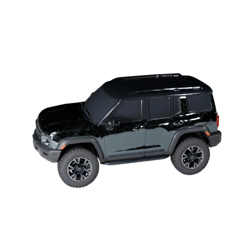 Schwebendes SUV 3D-Modell für Blender - Renderbereites PBR-Asset