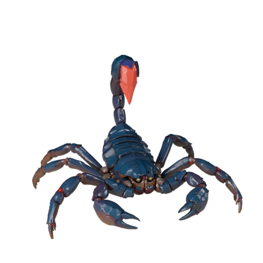 Modèle 3D Scorpion pour Blender - Asset PBR avec Textures | PBR