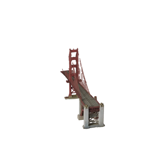 Golden Gate Brücke 3D Modell für Unity - Spiel-Asset