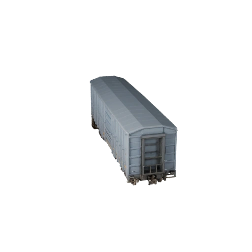 Güterzug 3D-Modell für Blender - Renderbereites Asset