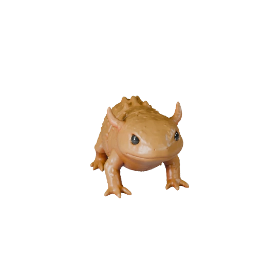 Modello 3D Axolotl High Poly - Asset STL Dettagliato per la Stampa