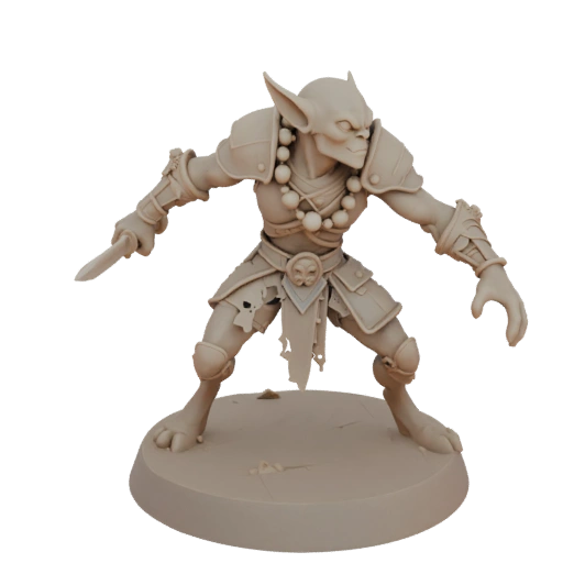 Fantasy Goblin Bogenschützen Miniatur STL