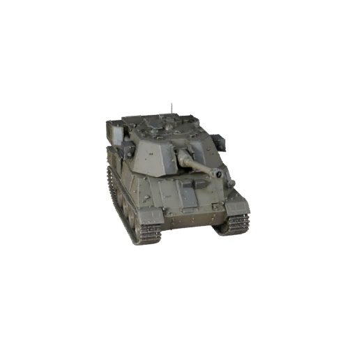Spielbereite Selbstfahrende Haubitze 3D-Modell für Echtzeit