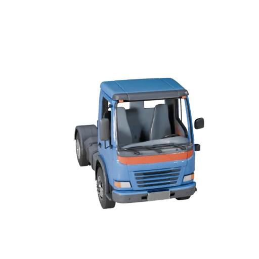 Modelo 3D de grúa para Blender y juegos - Activo PBR (Legacy)