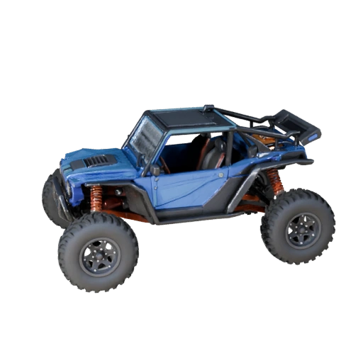 Modèle 3D de Buggy Tout-Terrain pour Blender - Asset Prêt pour le Rendu