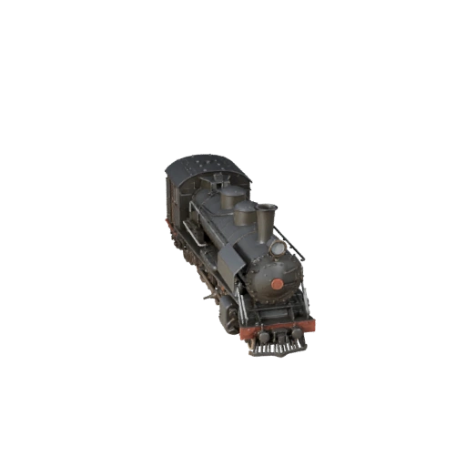 Dampflokomotive im Vintage-Stil 3D-Modell für Unreal Engine - Spiel