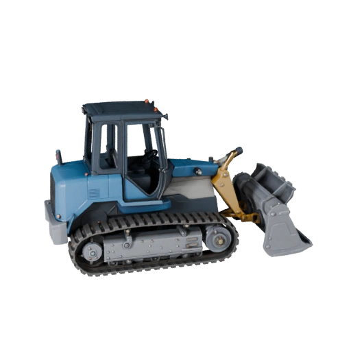 Modelo 3D de Excavadora para Blender y Juegos - Asset PBR