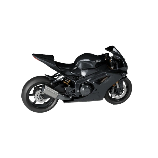 Druckbares Sportmotorrad STL 3D-Modell - Display