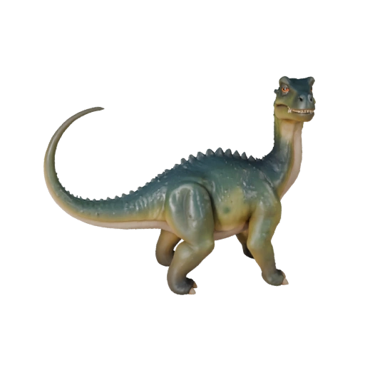 Modelo 3D de Iguanodonte Caricatura - Recurso Estilizado para Animación | PBR
