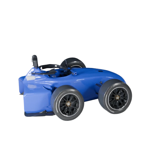 Modèle 3D de Voiture de Formule pour Blender & Jeux - PBR Réaliste