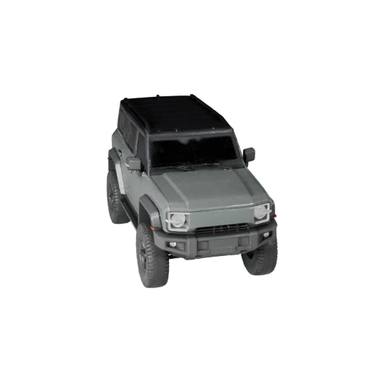 Cyber-SUV 3D-Modell - Spielbereit PBR Transport-Asset