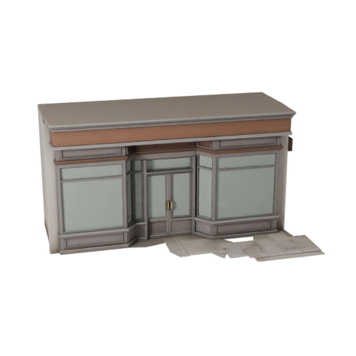 Fachada de Tienda 3D para Unity - Activo de Juego en Tiempo Real