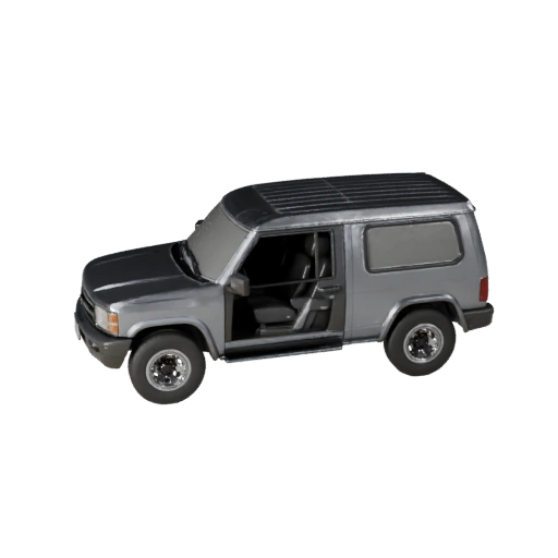 Camionnette 3D Modèle pour Unreal Engine - Prêt pour le jeu