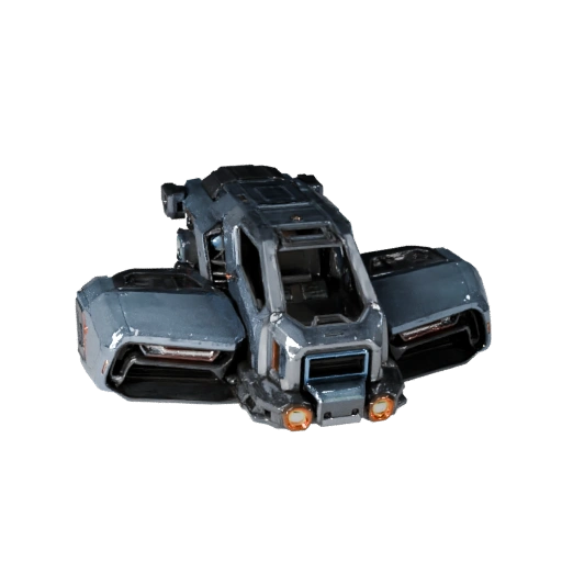Sci-Fi LKW 3D Modell für Unreal Engine - Spielbereit