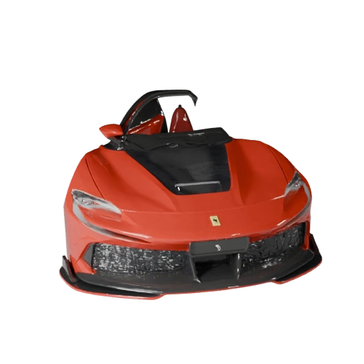 Ferrari-inspirierter Sportwagen 3D-Modell für Blender - Render