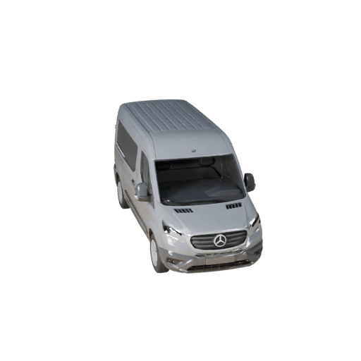 Lieferwagen 3D-Modell für Unreal Engine - Spielbereit