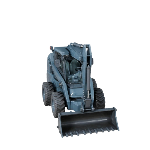 Chargeuse Compacte 3D Modèle pour Blender & Jeux - PBR
