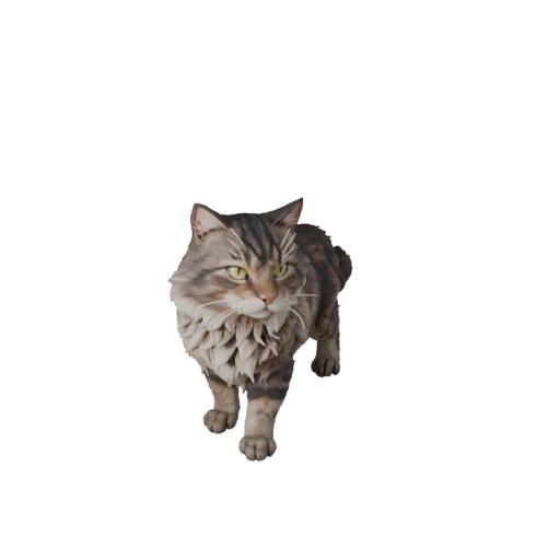 Modèle 3D de Chat Norvégien pour Blender - Asset PBR avec Textures