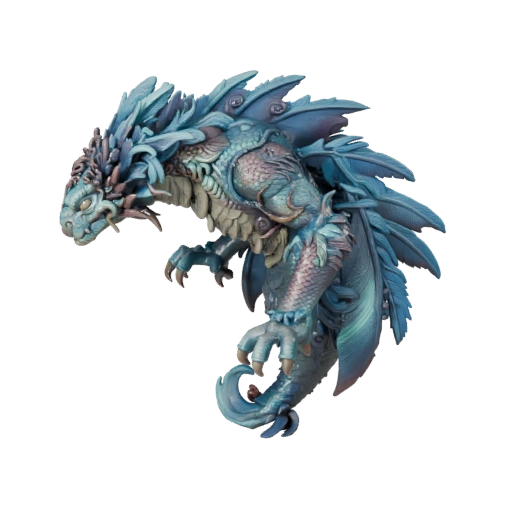 Modelo 3D de Sirena de Alto Poligonaje - STL Detallado para Impresión