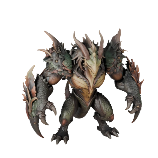 Hydra 3D Modell für Blender - PBR Asset mit Texturen | Lizenzfrei