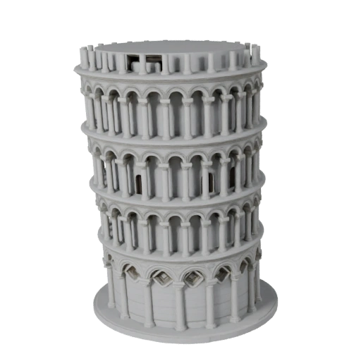 Tour de Pise 3D pour Blender - Asset de Rendu