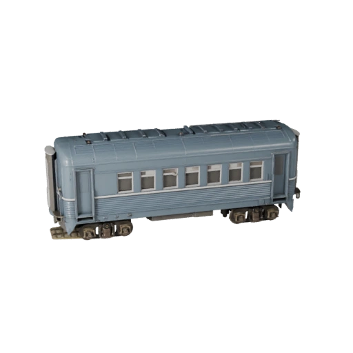 Tren de Pasajeros Listo para Juegos 3D para Uso en Tiempo Real
