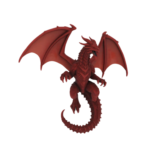 Dragón Ironjaw de Fantasía Miniatura STL