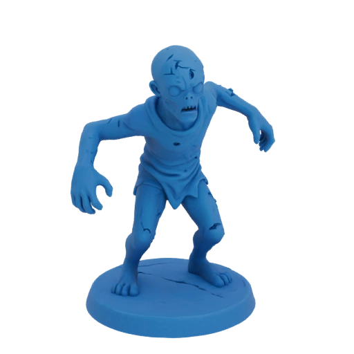 Miniature STL d'Ennemi Zombie Fantasy - Rush