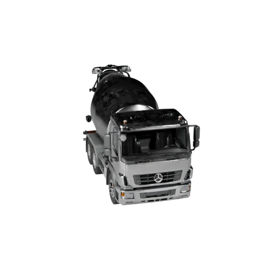 Camión Hormigonera 3D Model para Unity - Juego Poligonal Bajo