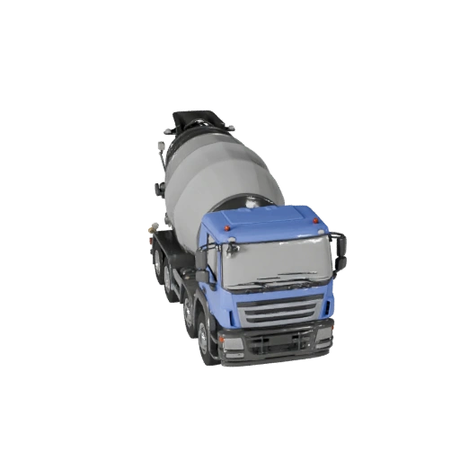 Camión Hormigonera 3D Model para Unreal Engine - Juego